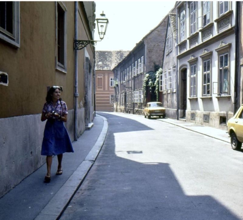 Gornji grad. Mletačka ulica 1980. godine